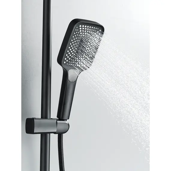 Душевая система с тропическим душем и смесителем Rose R1836H, изображение 12