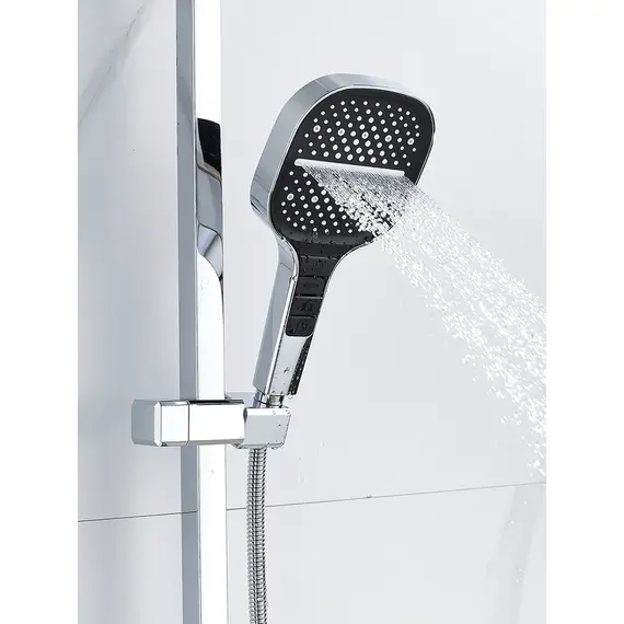 Душевая система с тропическим душем и смесителем Rose R1056, изображение 12