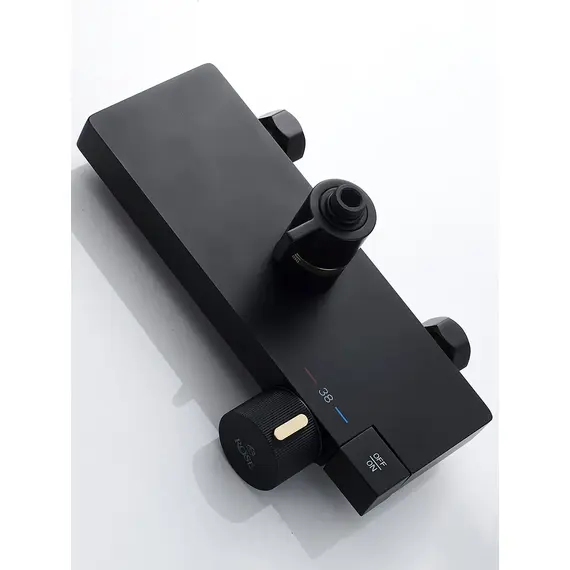 Душевая система с тропическим душем и термостатом Rose R1896H-6, изображение 13