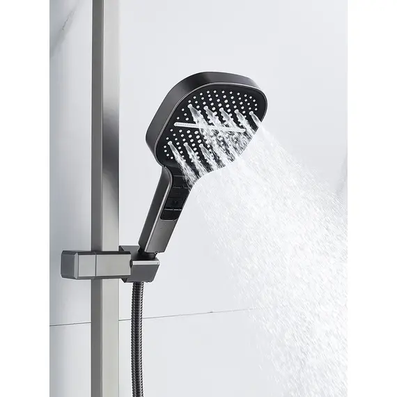 Душевая система с тропическим душем и смесителем Rose R1056T, изображение 13