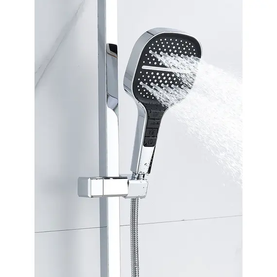 Душевая система с тропическим душем и смесителем Rose R1056, изображение 13