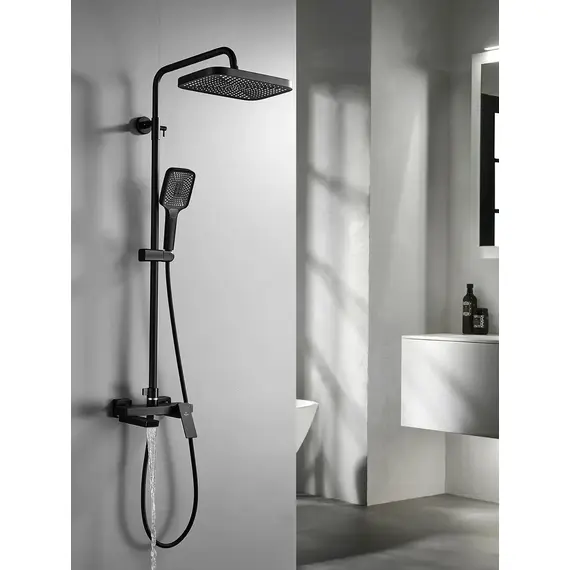 Душевая система с тропическим душем и смесителем Rose R1836H, изображение 2