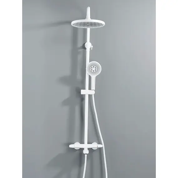 Душевая система со смесителем и тропическим душем Rose R3936C, изображение 5