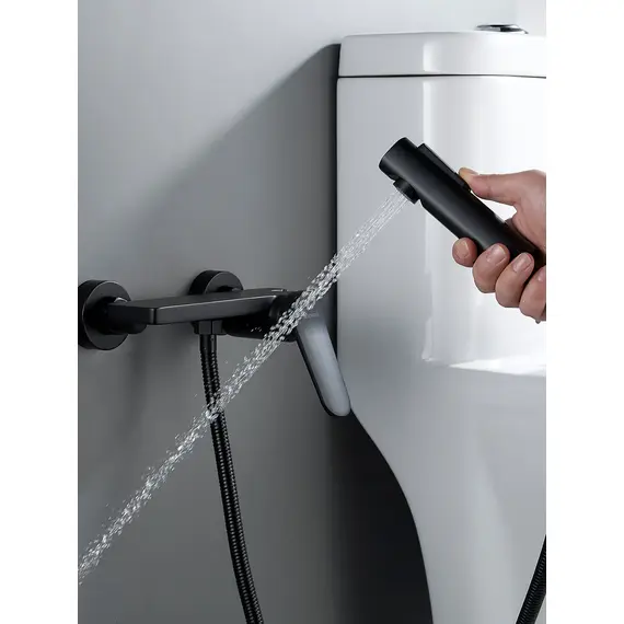 Гигиенический душ со смесителем для туалета (биде) Shevanik S4305H-1, изображение 5