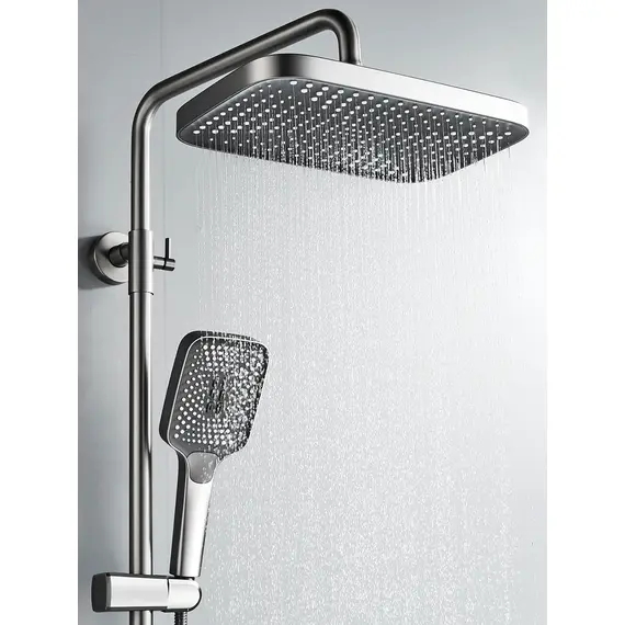 Душевая система с тропическим душем и смесителем Rose R1836T, изображение 8