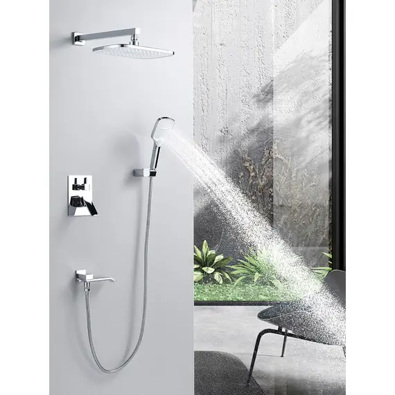 Душевая система скрытого монтажа комплект с душем Shevanik S4035, изображение 8