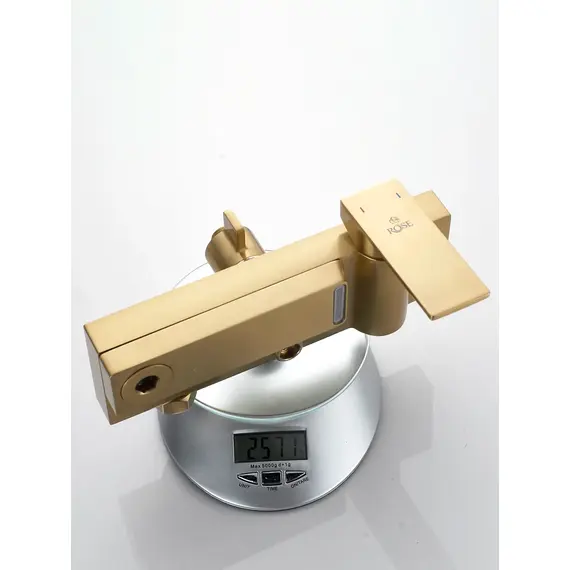 Душевая система с тропическим душем и смесителем Rose R1836G, изображение 9