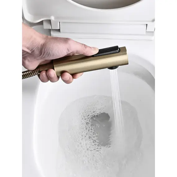 Гигиенический душ со смесителем для туалета (биде) Rose R1805G-1, изображение 10