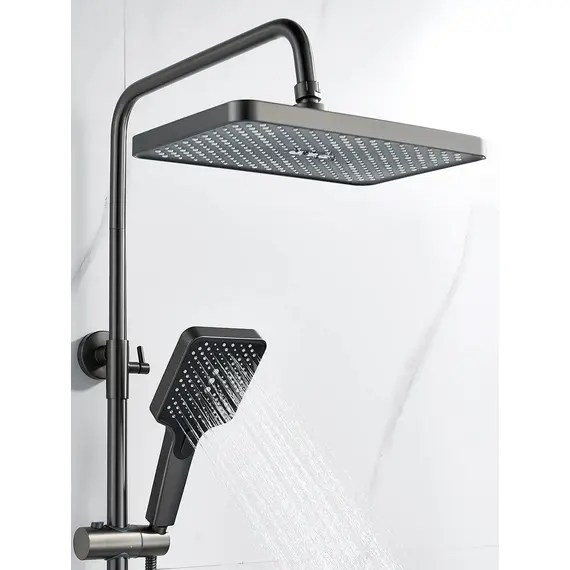 Душевая система с тропическим душем и смесителем Shevanik S6136T, изображение 13