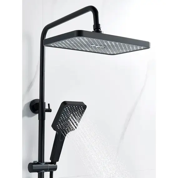 Душевая система с тропическим душем и смесителем Shevanik S6136H, изображение 14