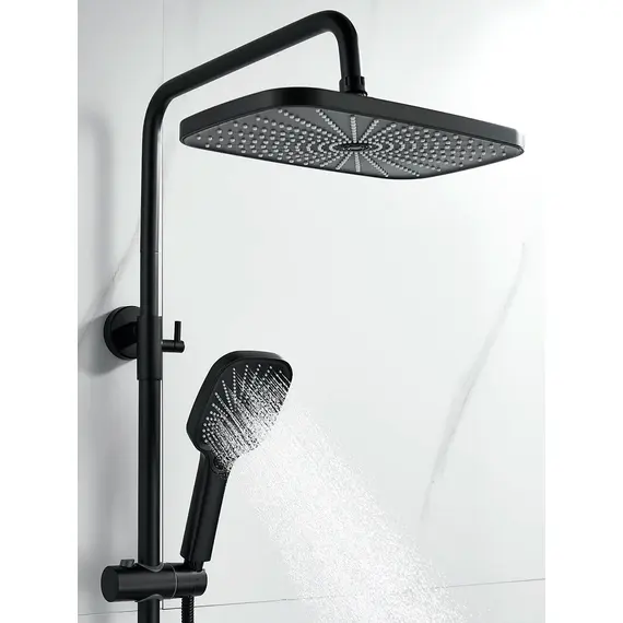 Душевая система с тропическим душем и смесителем Shevanik S6236H, изображение 15