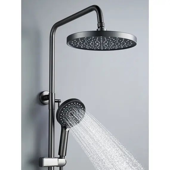 Душевая система с тропическим душем и смесителем Shevanik S4336T, изображение 16