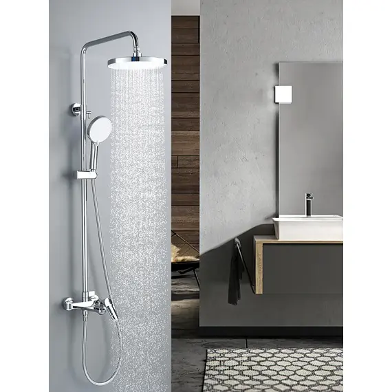 Душевая система с тропическим душем и смесителем Shevanik S4336, изображение 2