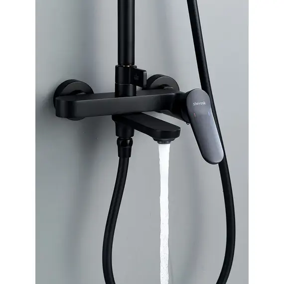 Душевая система с тропическим душем и смесителем Shevanik S4336H, изображение 20