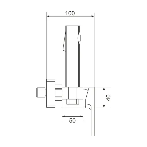 Гигиенический душ со смесителем для туалета (биде) Rose R1805G-1, изображение 28