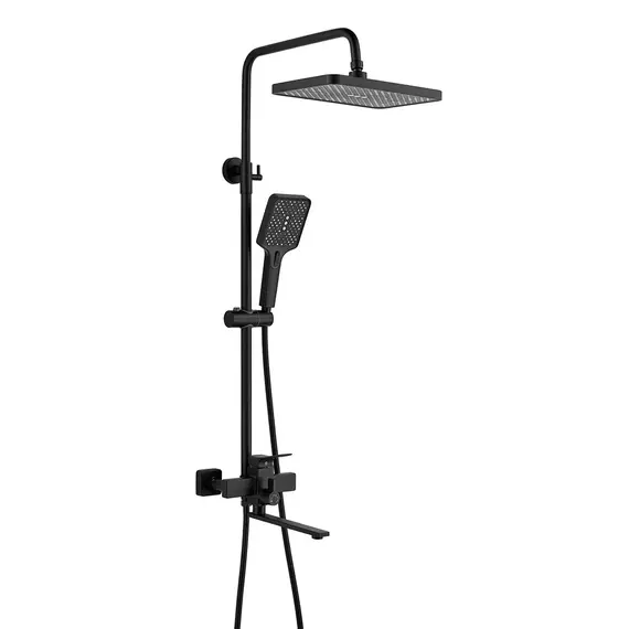 Душевая система с тропическим душем и смесителем Shevanik S6136H, изображение 29