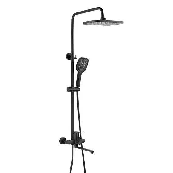 Душевая система с тропическим душем и смесителем Shevanik S6236H, изображение 29
