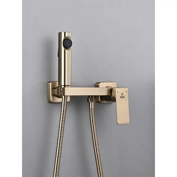Гигиенический душ со смесителем для туалета (биде) Rose R1805G-1, изображение 3