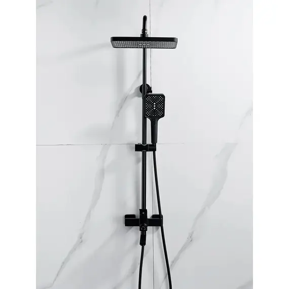 Душевая система с тропическим душем и смесителем Shevanik S6136H, изображение 5