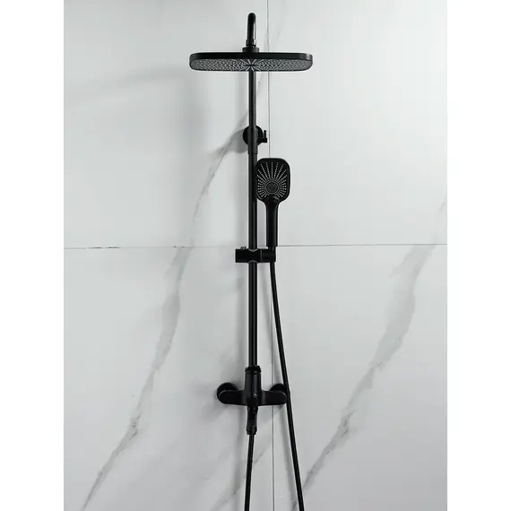 Душевая система с тропическим душем и смесителем Shevanik S6236H, изображение 5