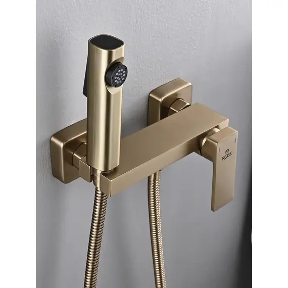 Гигиенический душ со смесителем для туалета (биде) Rose R1805G-1, изображение 5