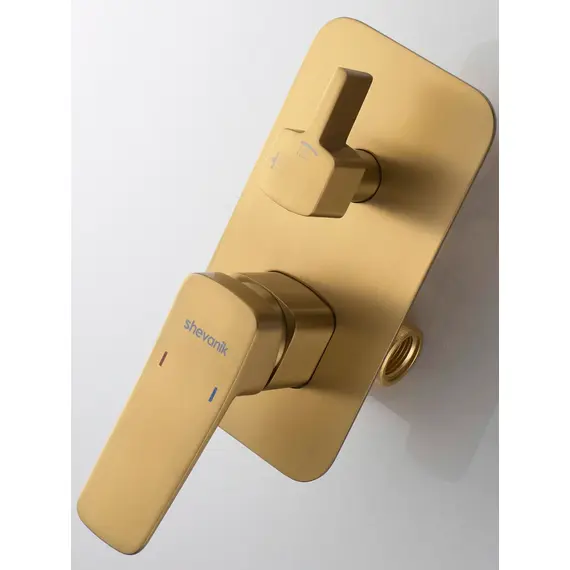 Душевая система скрытого монтажа комплект с душем Shevanik S9935G, изображение 24