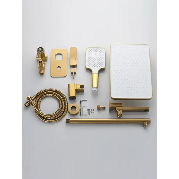 Душевая система скрытого монтажа комплект с душем Shevanik S9935G, изображение 28