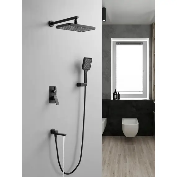 Душевая система скрытого монтажа комплект с душем Shevanik S9935H, изображение 2