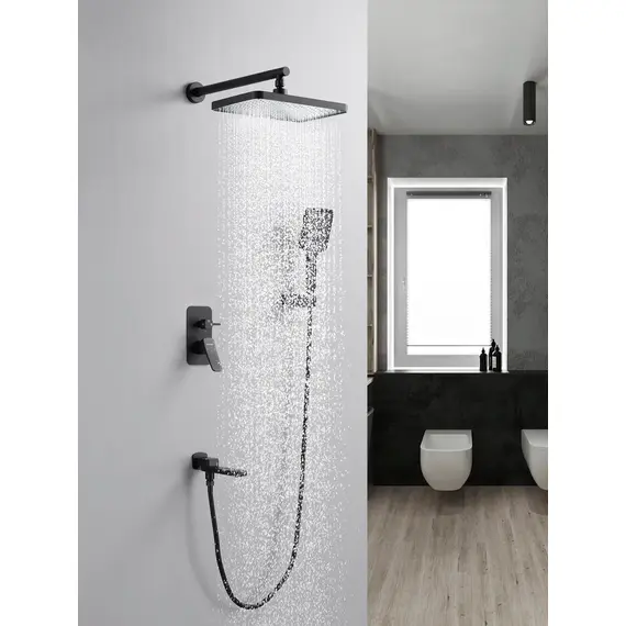 Душевая система скрытого монтажа комплект с душем Shevanik S9935H, изображение 3