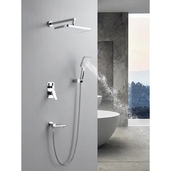 Душевая система скрытого монтажа комплект с душем Shevanik S9935, изображение 4