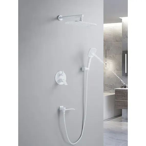 Душевая система скрытого монтажа комплект с душем Shevanik S4135C, изображение 5