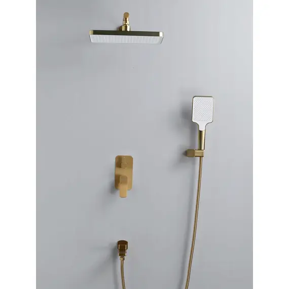Душевая система скрытого монтажа комплект с душем Shevanik S9935G, изображение 6