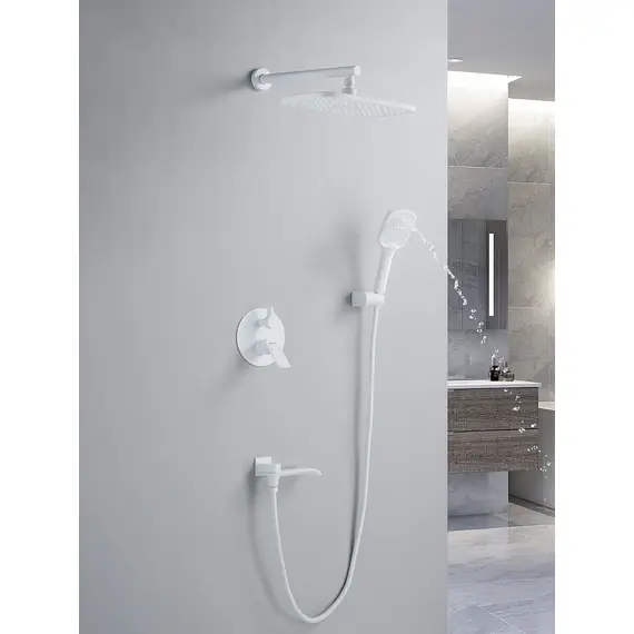 Душевая система скрытого монтажа комплект с душем Shevanik S4135C, изображение 6