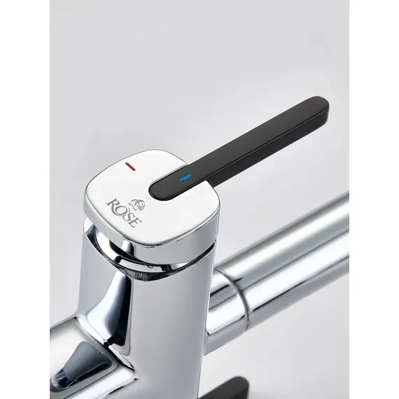 Смеситель для кухни с гибким изливом и фильтром Rose R358, изображение 4