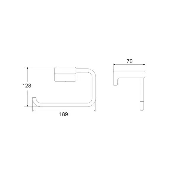 Держатель для бумажного полотенца Rose RG1806, изображение 2