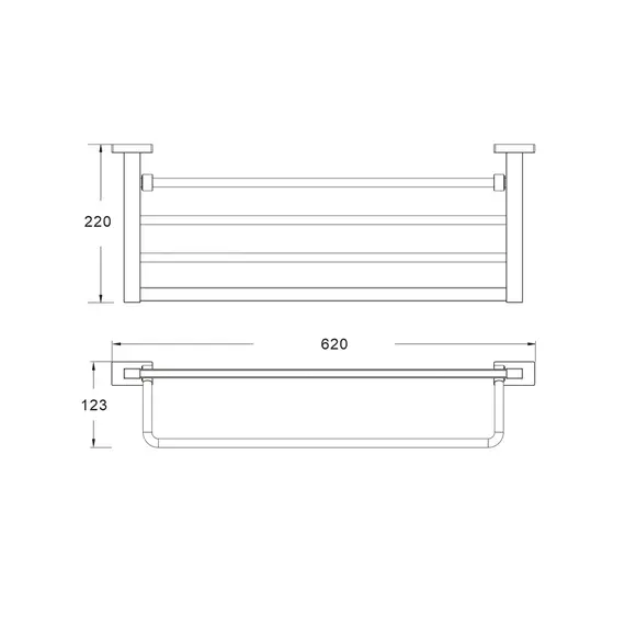 Полка для полотенец Shevanik SG5608T, изображение 2