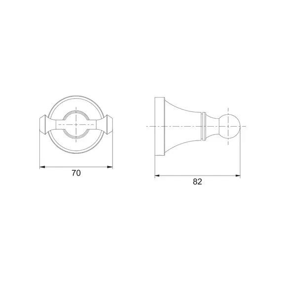 Двойной крючок Rose RG1921T, изображение 2