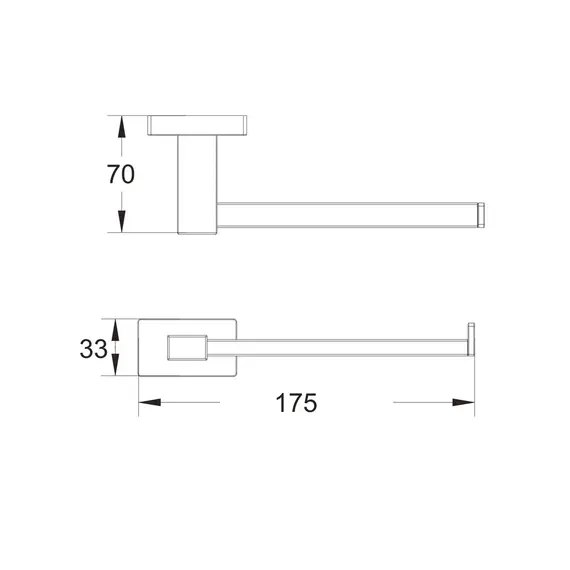 Держатель туалетной бумаги Shevanik SG5615C, изображение 5