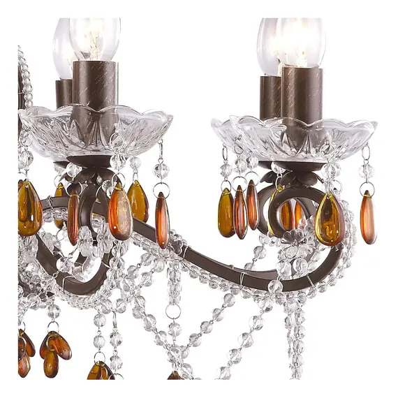 Подвесная люстра Arte Lamp Decorato A1715LM-8BR, изображение 3