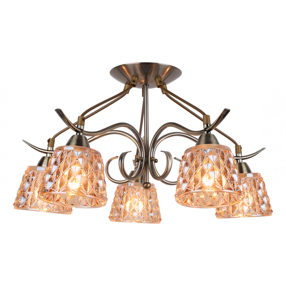 Потолочная люстра Arte Lamp Gemma A6185PL-5AB