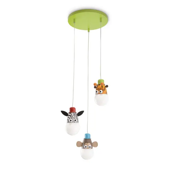 Светильник подвесной для детской Philips Zoo 40594/55/16