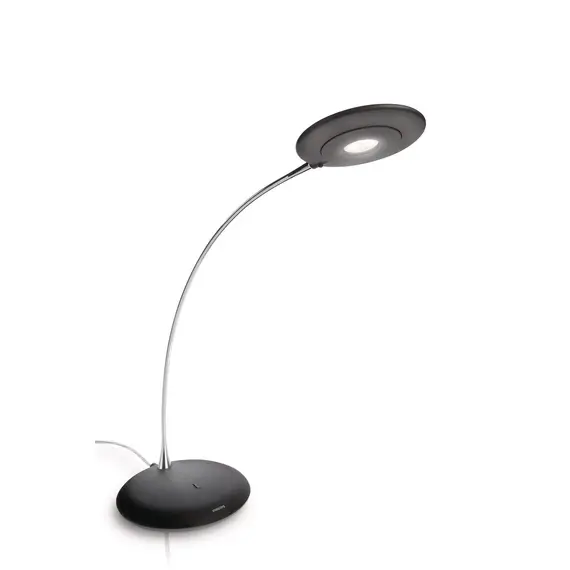 Черный светодиодный настольный светильник Philips Lollypop 42221/30/16, изображение 7