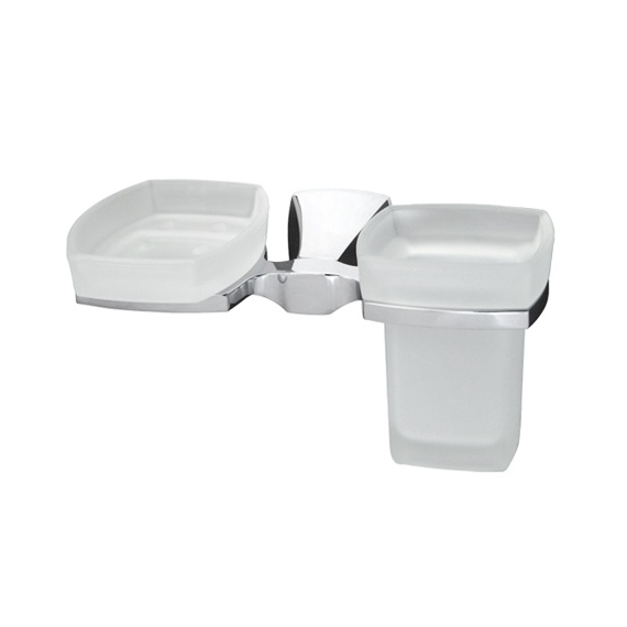 Держатель стакана и мыльницы WasserKRAFT Wern K-2526
