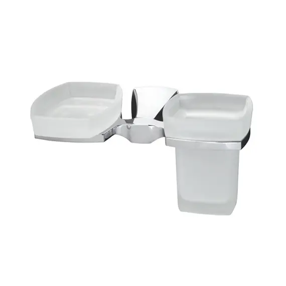 Держатель стакана и мыльницы WasserKRAFT Wern K-2526