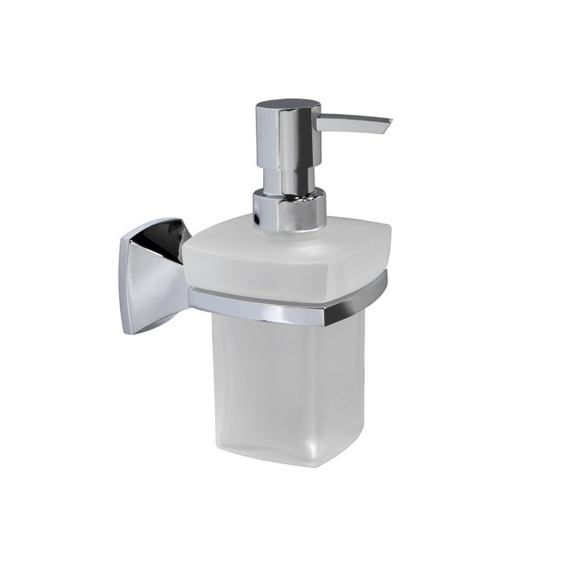 Дозатор для жидкого мыла стеклянный 230 ml WasserKRAFT Wern K-2599