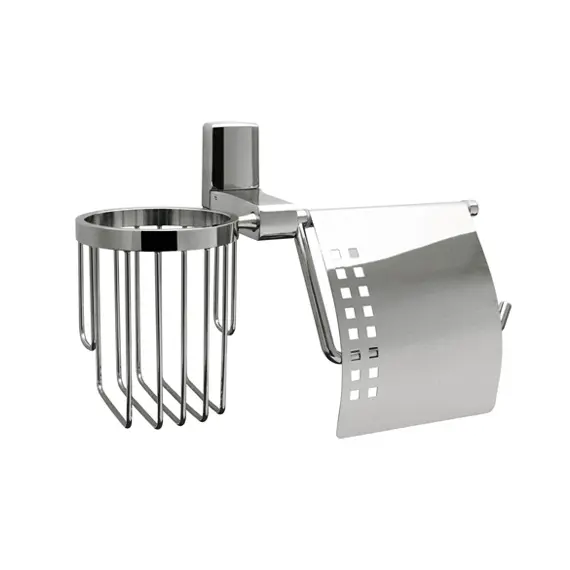 Держатель туалетной бумаги и освежителя WasserKRAFT Leine K-5059