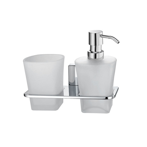 Держатель стакана и дозатора WasserKRAFT Leine K-5089