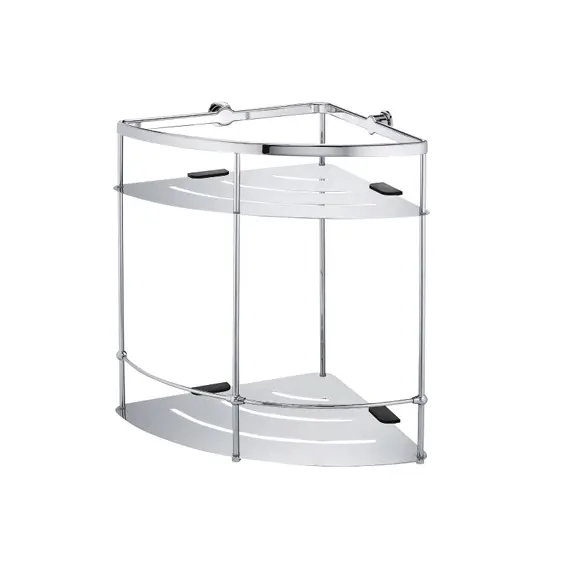 Полка металлическая двойная угловая WasserKRAFT K-522