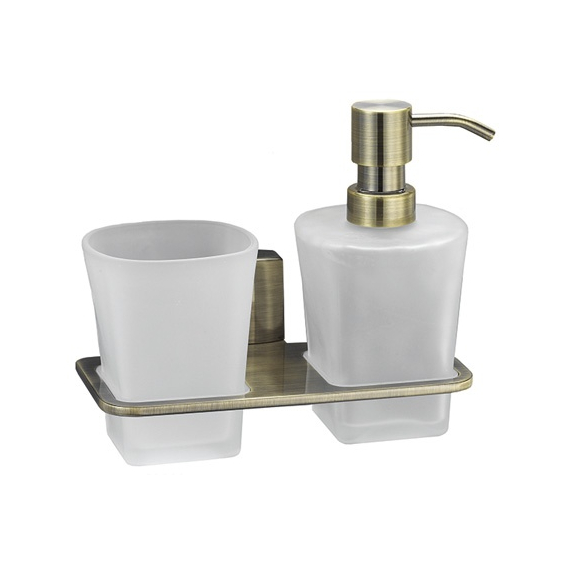 Держатель стакана и дозатора WasserKRAFT Exter K-5289