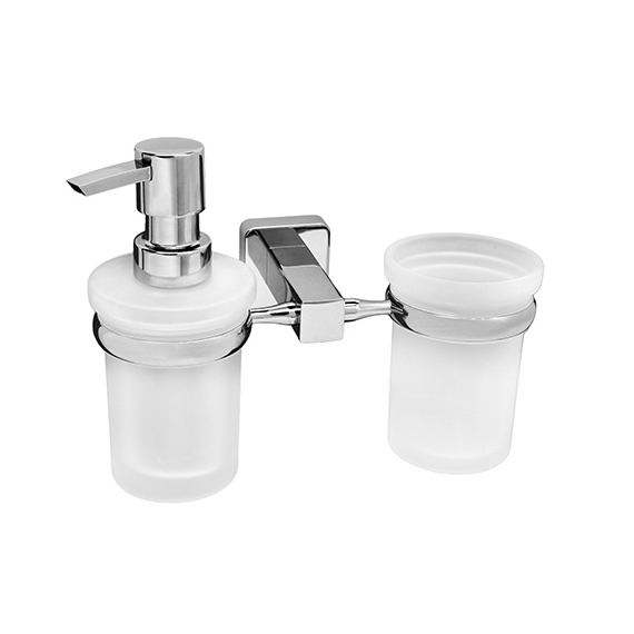 Держатель дозатора и стакана WasserKRAFT Lippe K-6589
